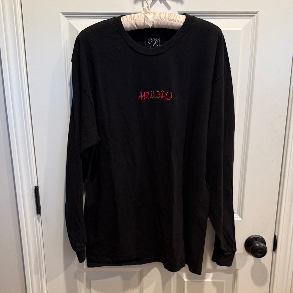 Black LilPeep Hell Boy Long Sleeve T Shirt